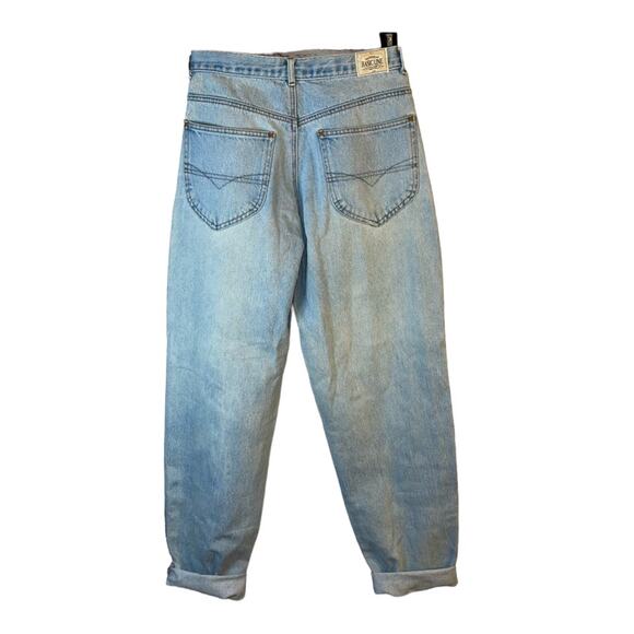 Harley Davidson Vintage Rare 100% Cotton Patch Straight Leg Jeans High Waist 32 - Picture 7 of 12